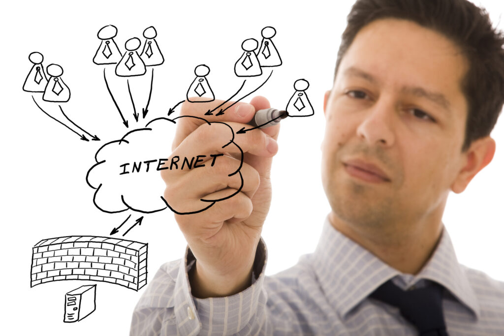 ethical hacker drawing a security defence strategy for the organization